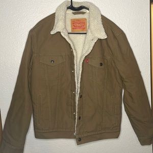 Levi’s canvas lined jacket
